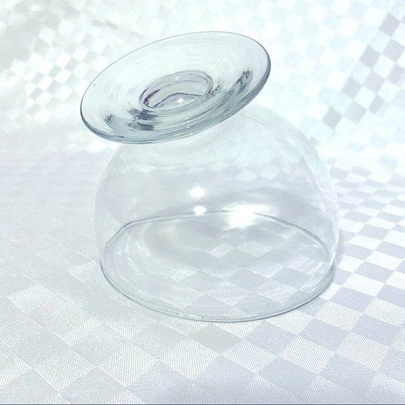 Round glass blown bowl - Picture 7 of 7